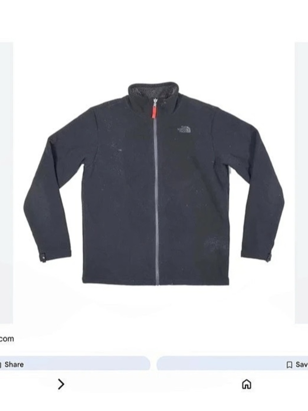 The North Face Osito Fleece Jacket Black
